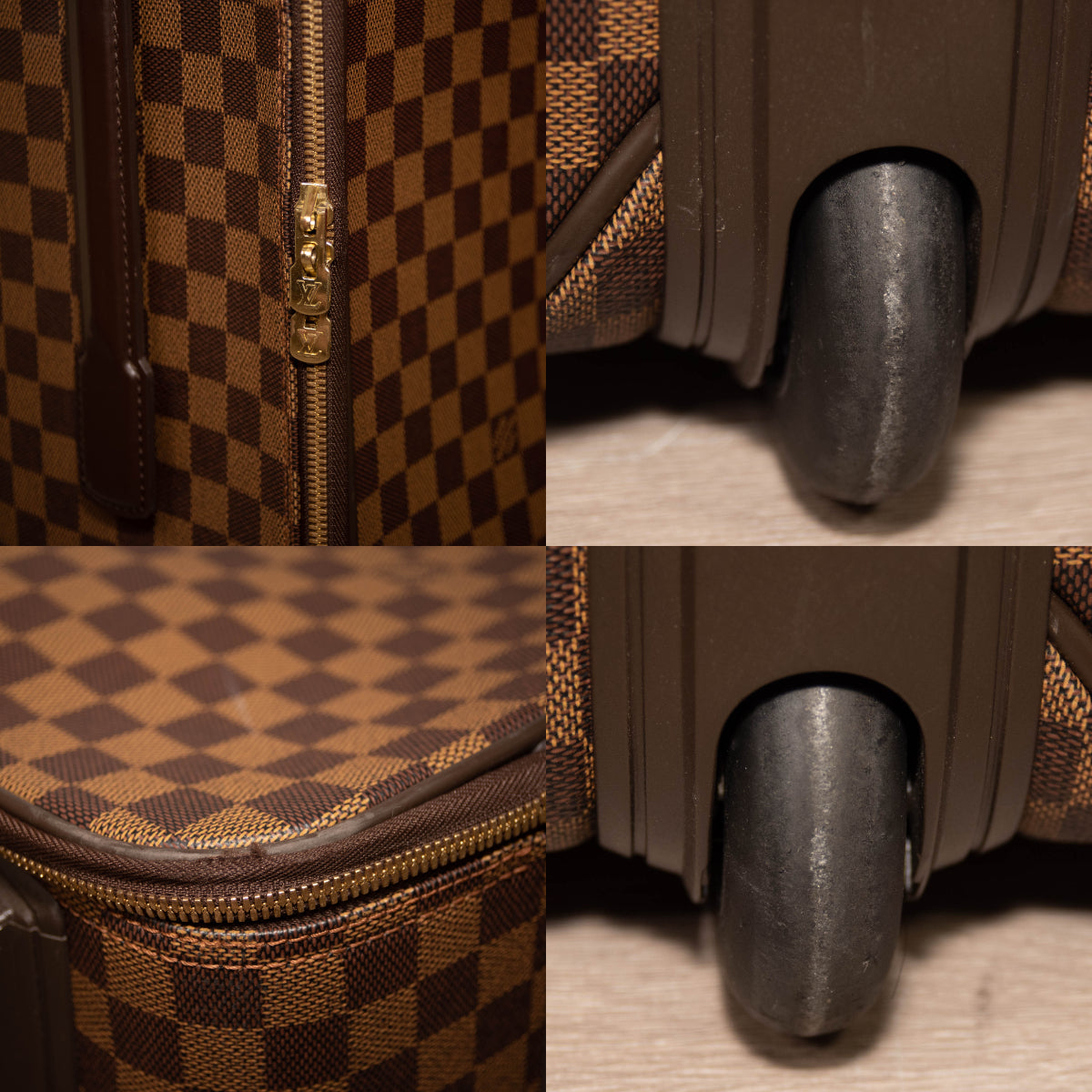 Louis Vuitton Damier Ebene Pegase 55 Carry On Suit Case