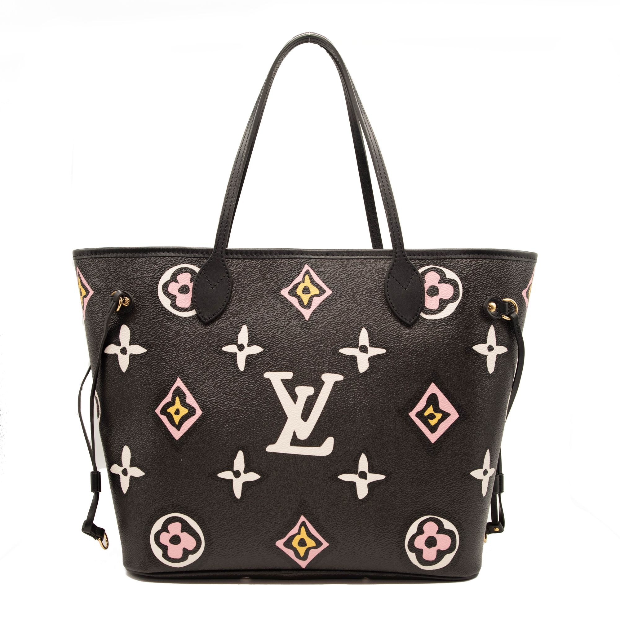 Louis Vuitton Neverfull MM Monogram Beige in Coated Canvas/Leather with  Gold-tone - US