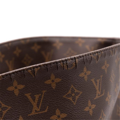 Louis Vuitton Melie Brown Monogram Canvas Shoulder Bag Hobo Satchel