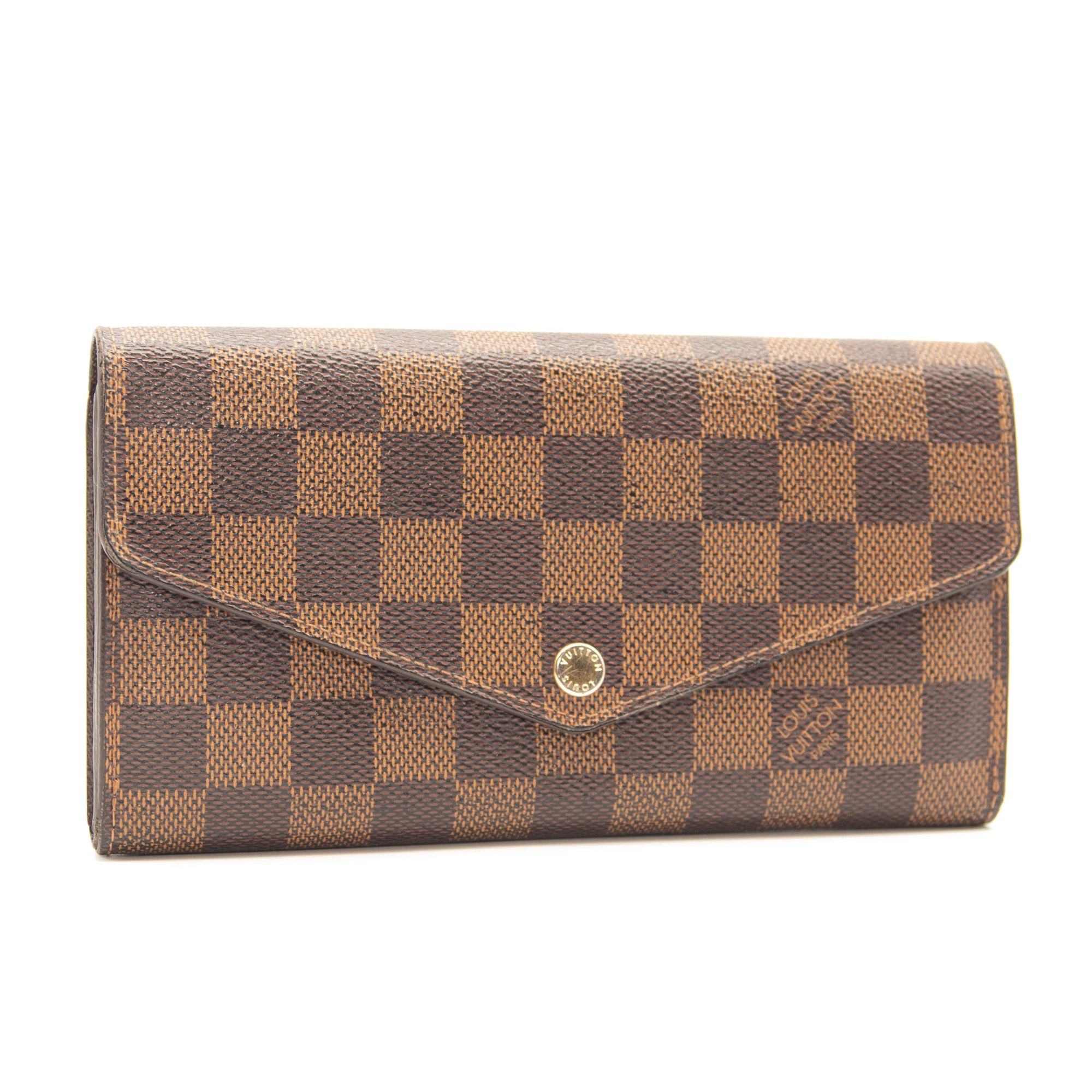 Louis Vuitton Damier Ebene Sarah Wallet NM CA4114