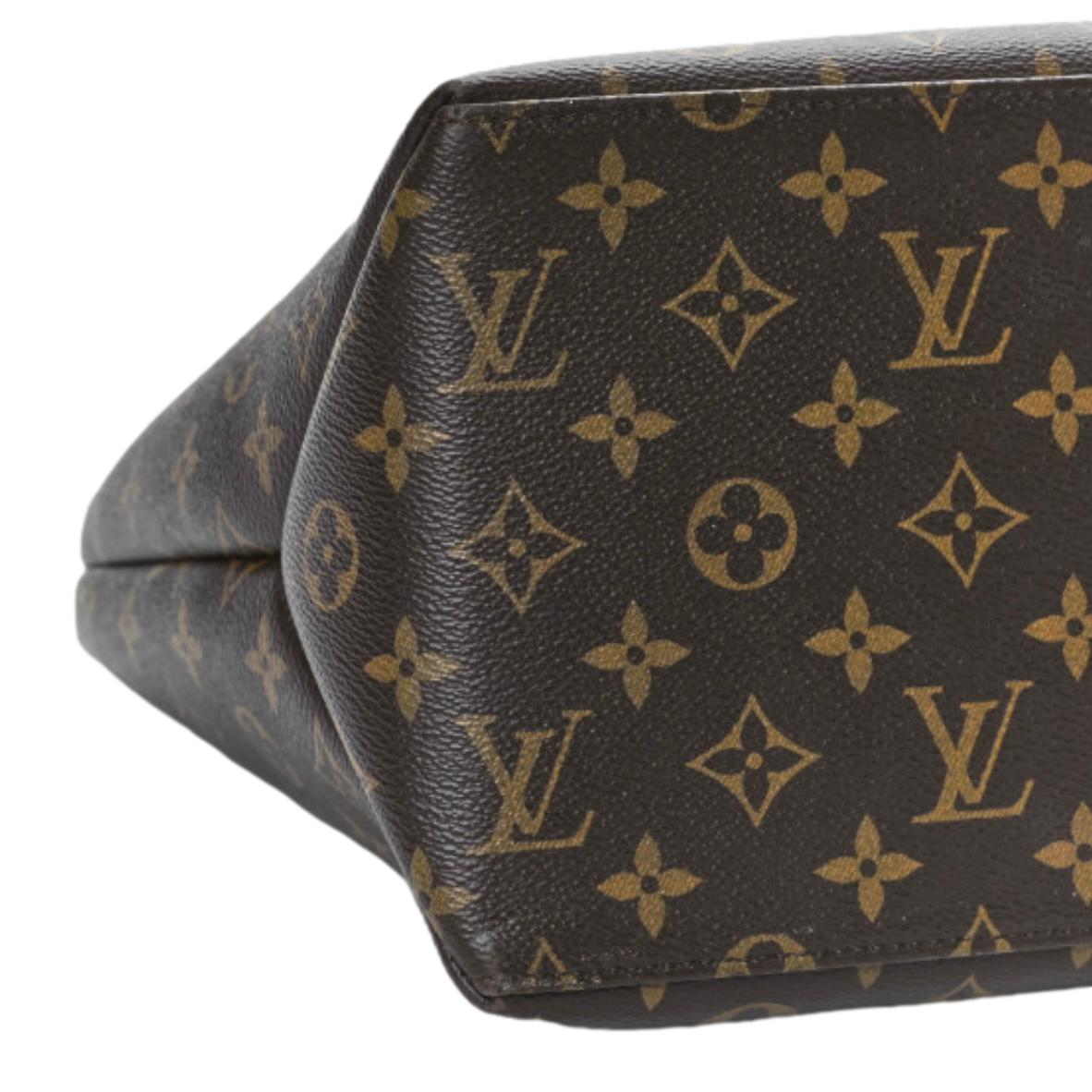Louis+Vuitton+Grand+Palais+Tote+Black+Monogram+Leather for sale online