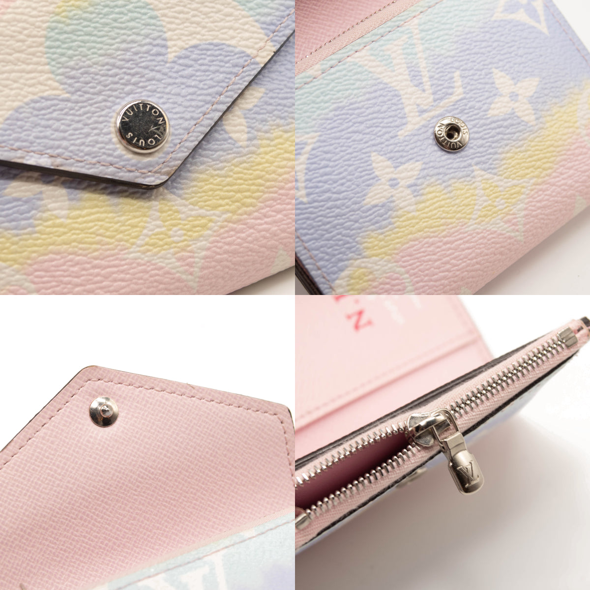 Louis Vuitton Monogram Escale Victorine Wallet Pastel