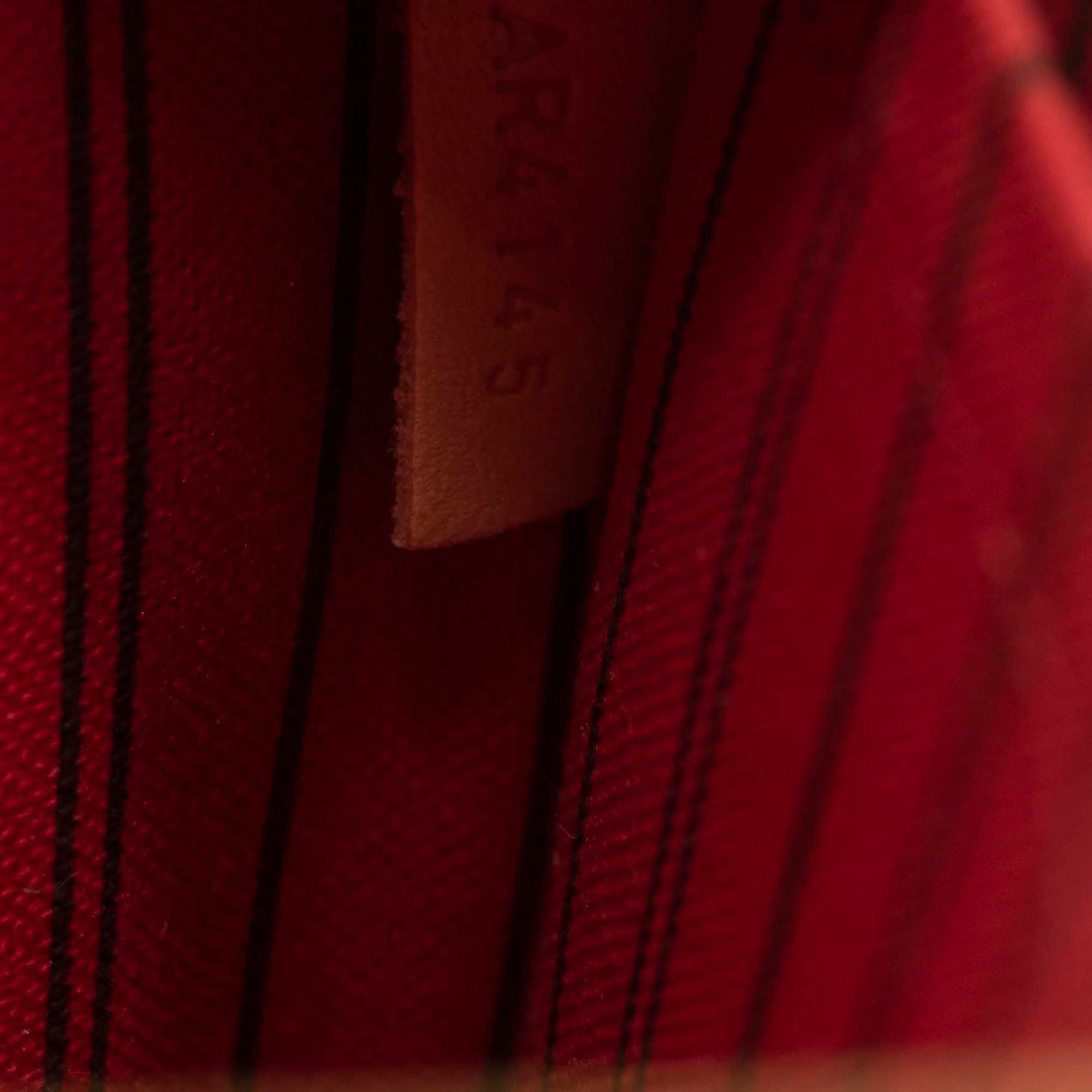 Louis Vuitton Monogram Neverfull MM GM Pochette Cherry