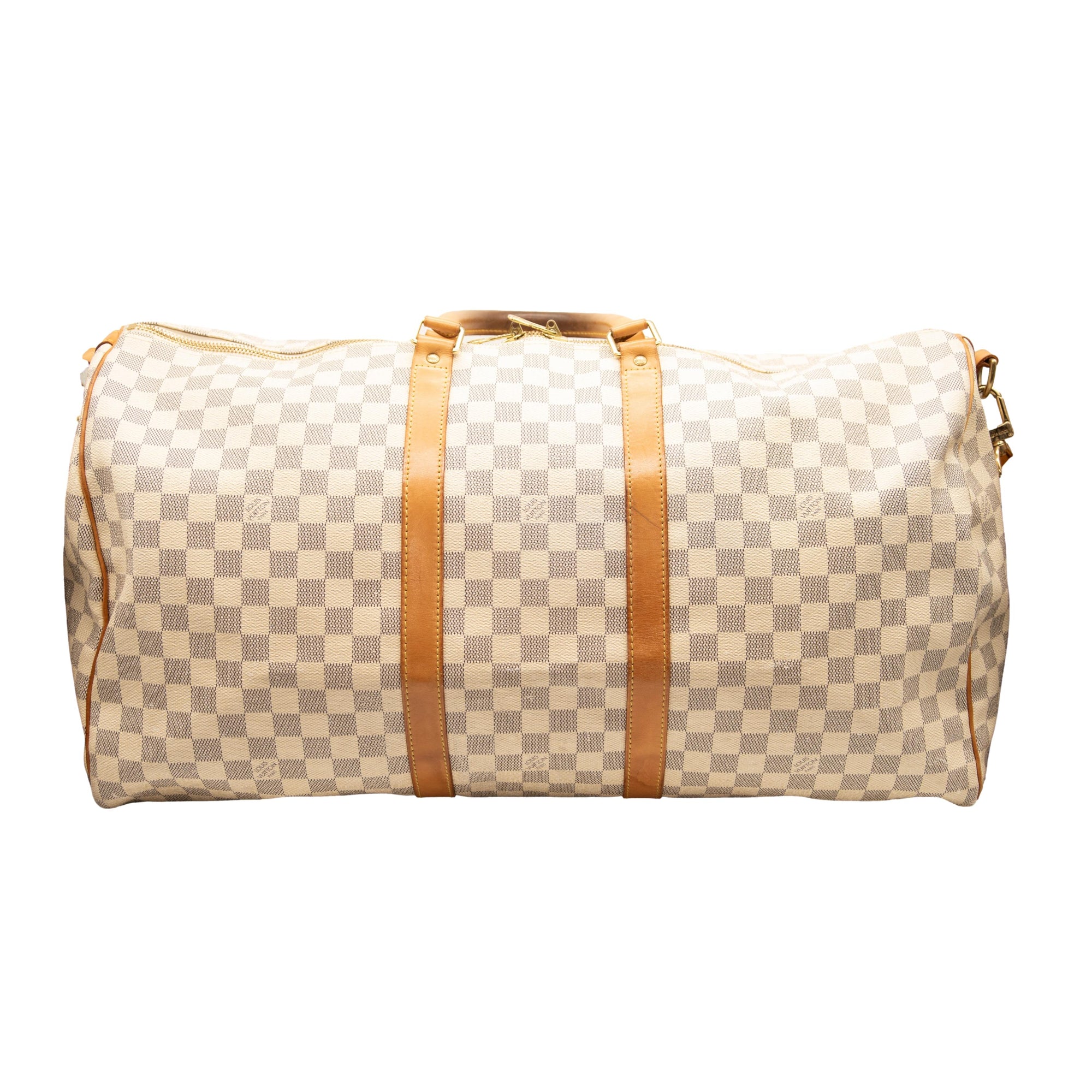 Louis Vuitton Damier Azur Keepall Bandouliere 55