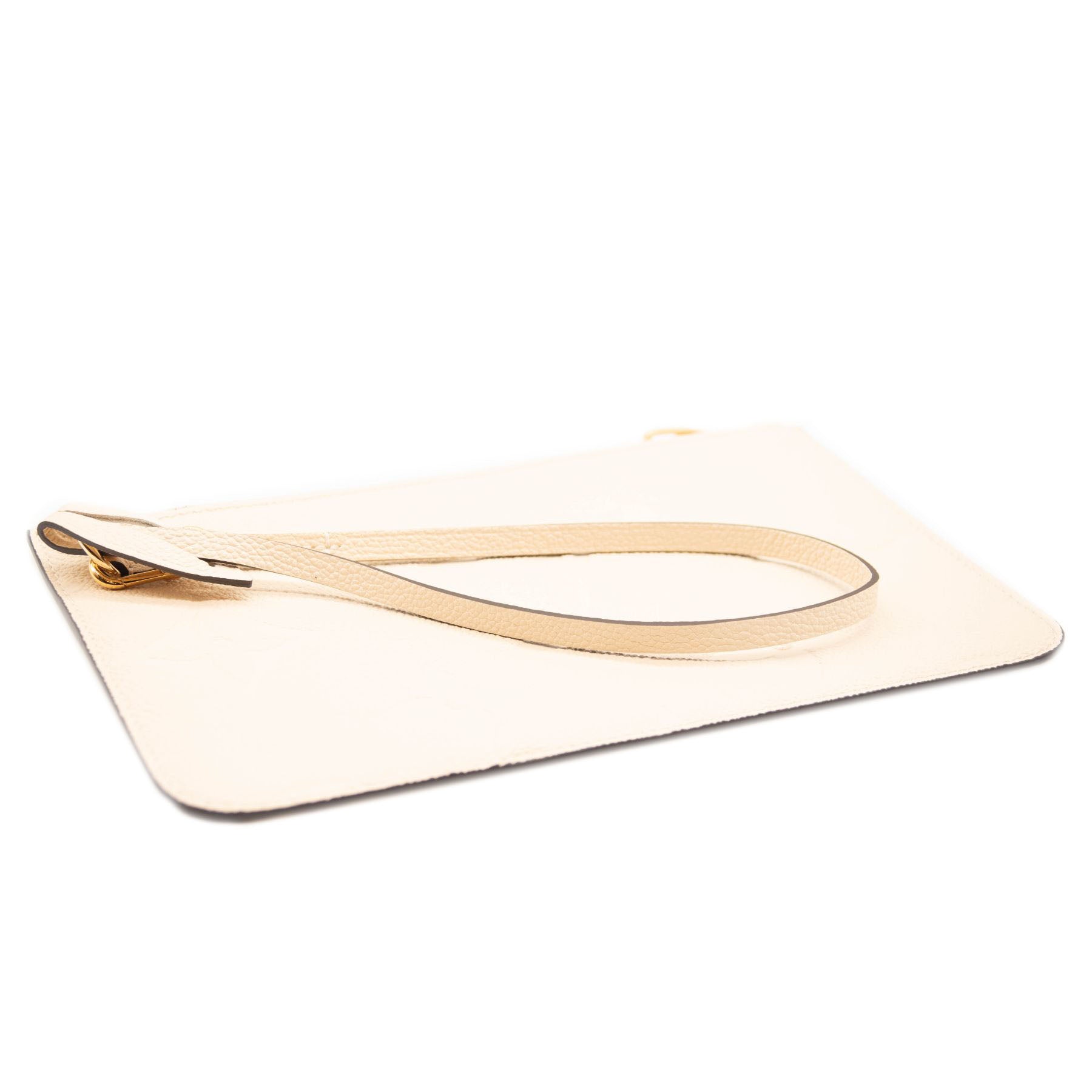 Louis Vuitton Empreinte Monogram Giant Neverfull MM Pochette Cream