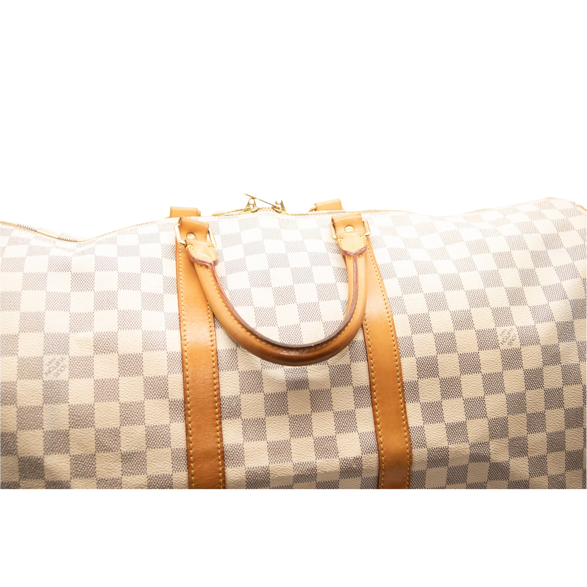 Louis Vuitton Damier Azur Keepall Bandouliere 55