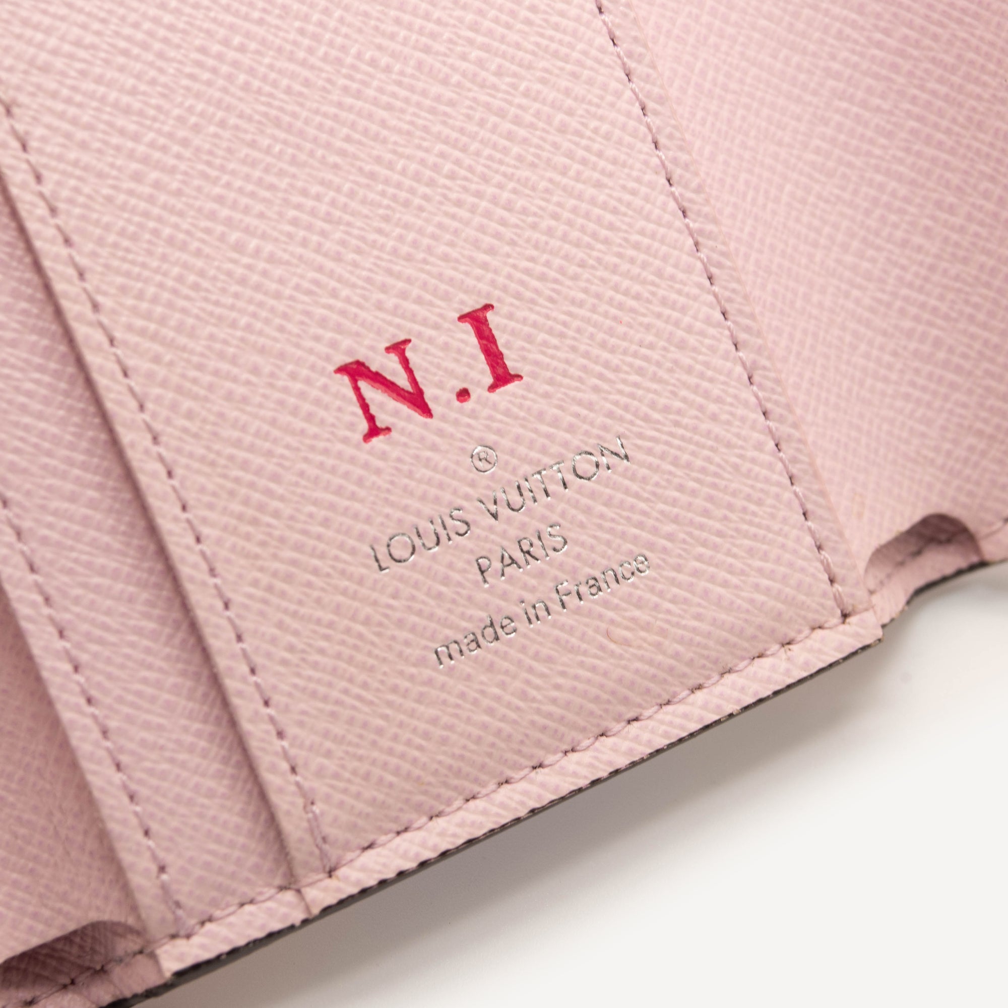 Louis Vuitton, Bags, Sold Louis Vuitton Victorine Wallet Pink Interior