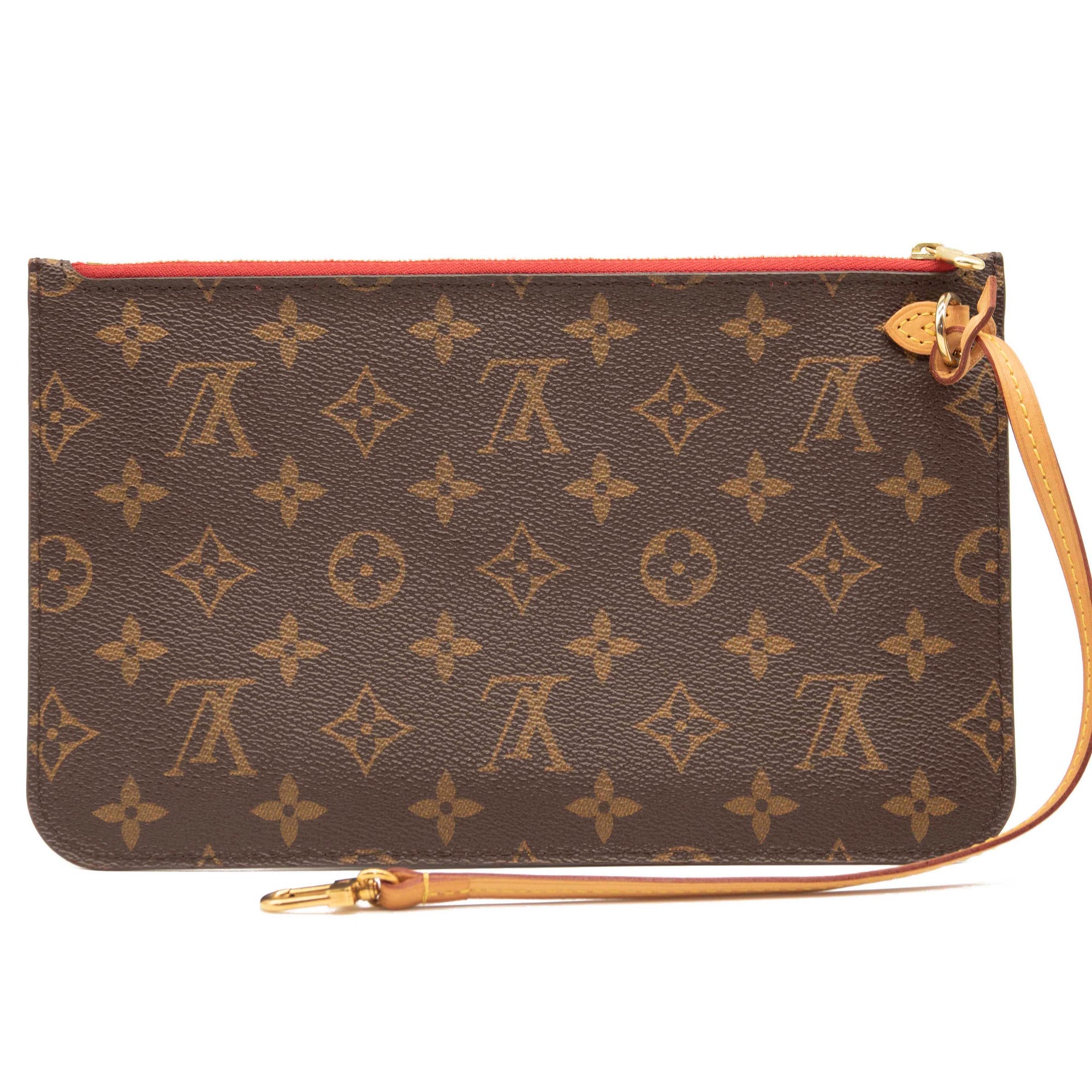 Louis Vuitton Monogram Neverfull MM GM Pochette Cherry