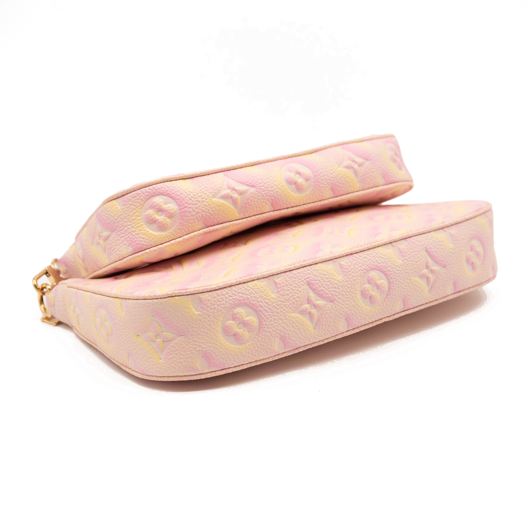 NEW Louis Vuitton Mini Bumbag Leather Pink Giant Embossed - MyDesignerly