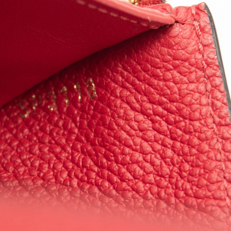 LOUIS VUITTON Empreinte Victorine Wallet in Red Pink - MyDesignerly