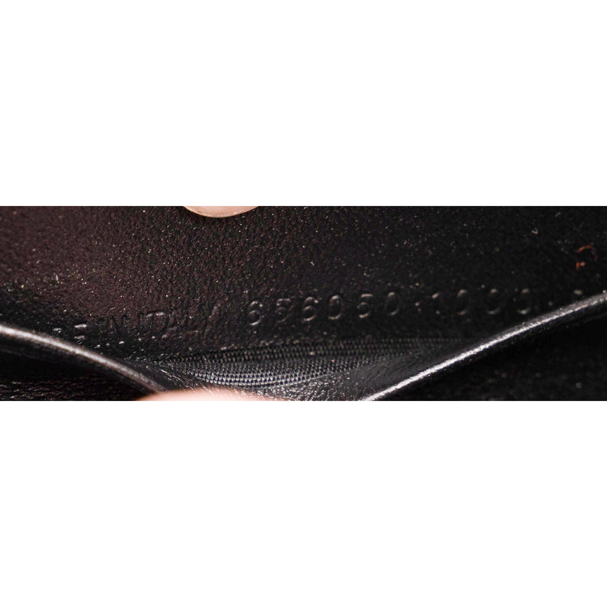 Balenciaga Hourglass Leather Wallet on a Chain