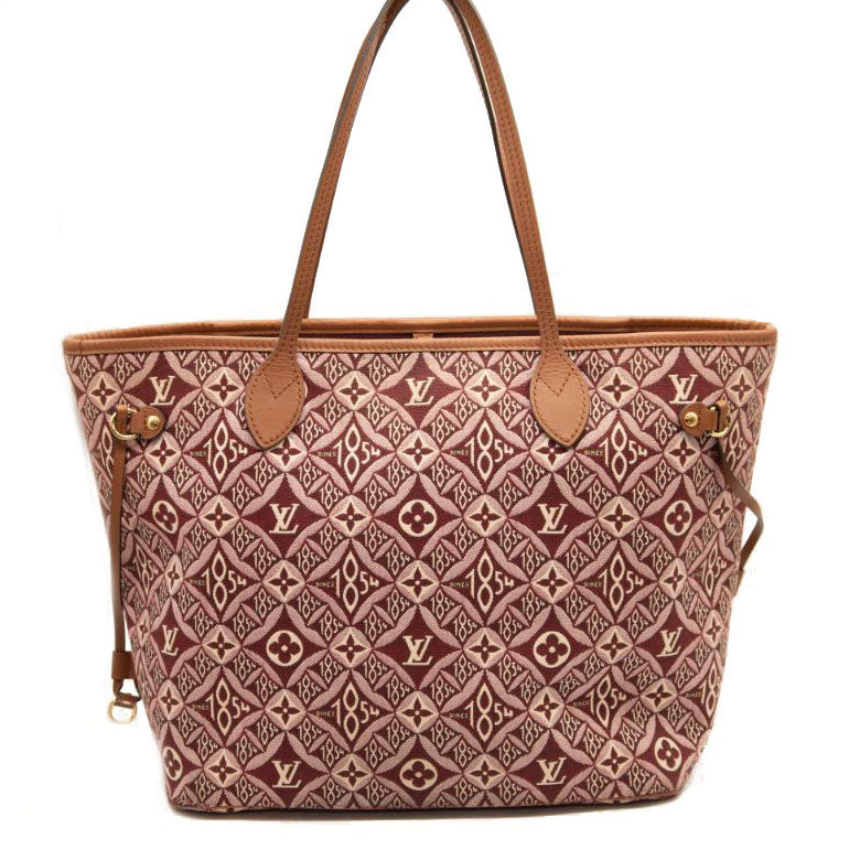 Louis Vuitton Jacquard Since 1854 Neverfull MM Bordeaux