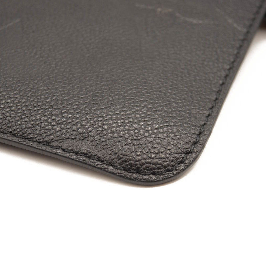 LOUIS VUITTON Empreinte Monogram Giant Neverfull MM Pochette Black