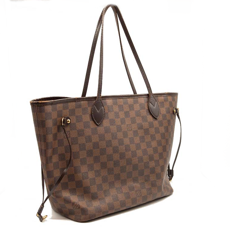 Louis Vuitton Neverfull MM Damier Ebene Tote