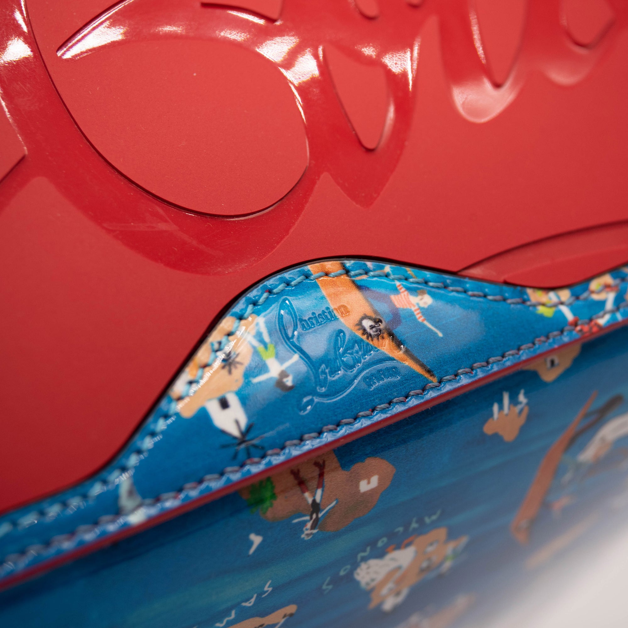 Christian Louboutin Cabata Small Loubi Odyssey Print Tote