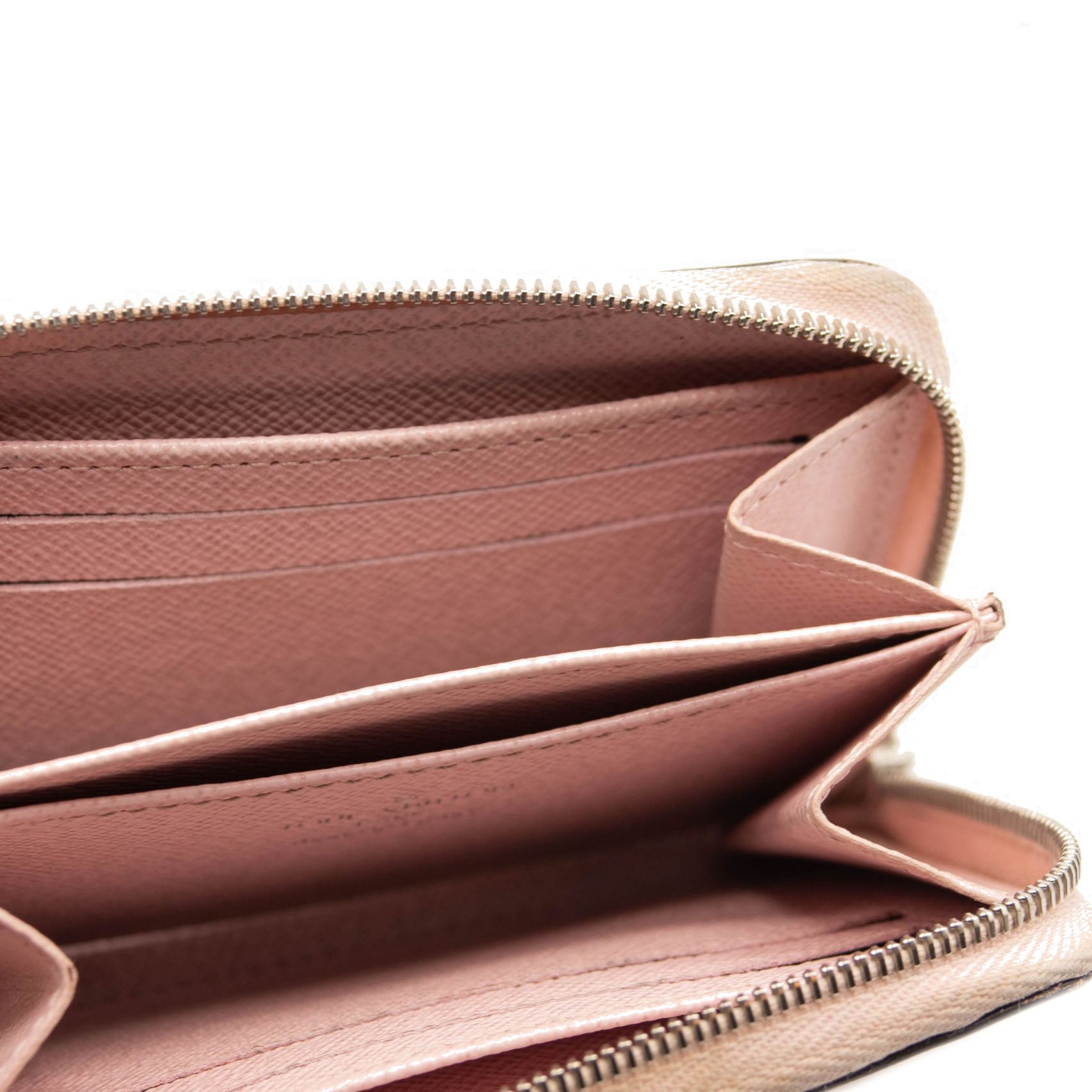 Louis Vuitton Pink Zippy Coin Purse Epi Rose Ballerine Wallet