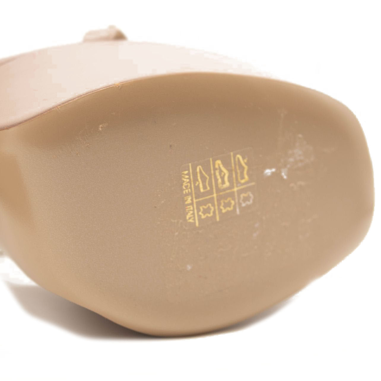 Valentino Rockstud Platform Heels Poudre Taupe Nude Mauve