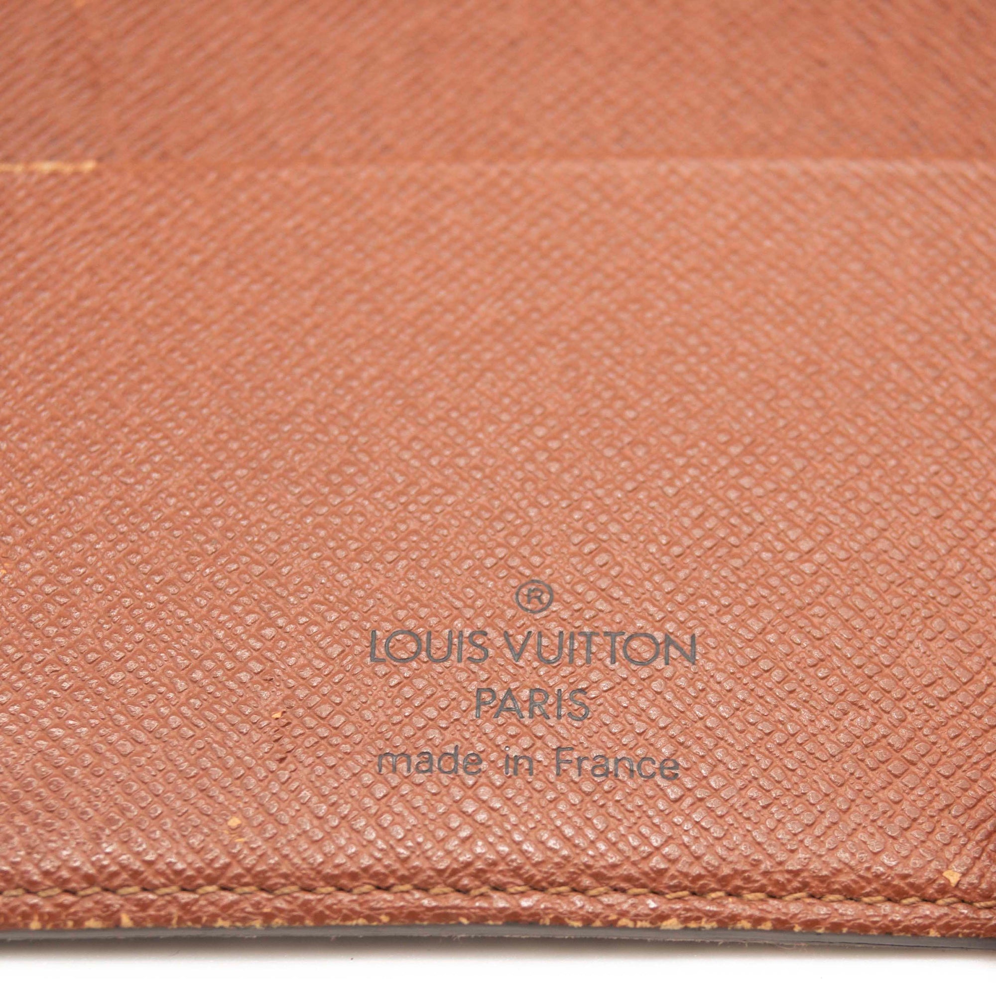 Louis Vuitton Large Ring Agenda Cover Vuittonite Monogram