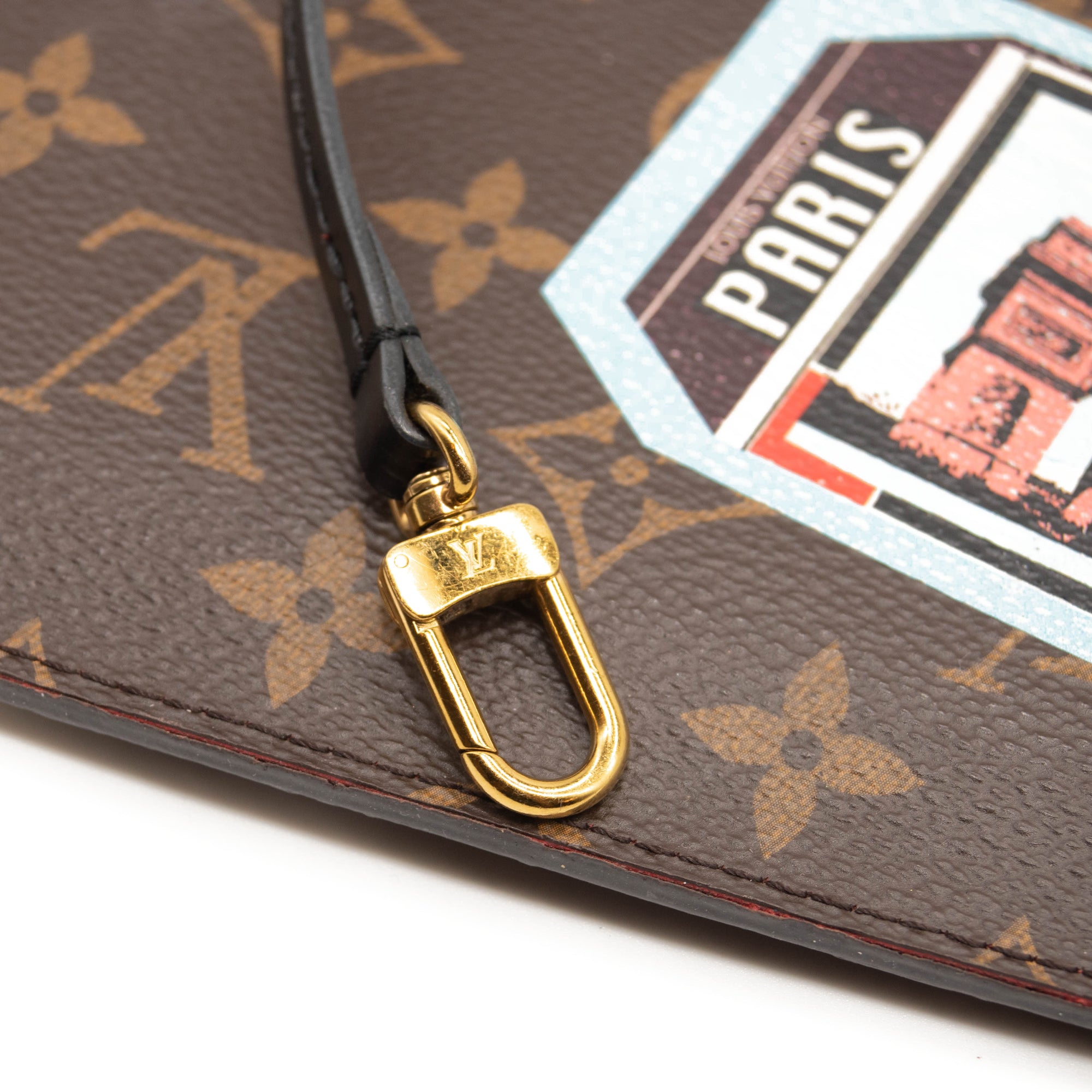 Louis Vuitton World Tour Pochette Monogram Canvas Bag