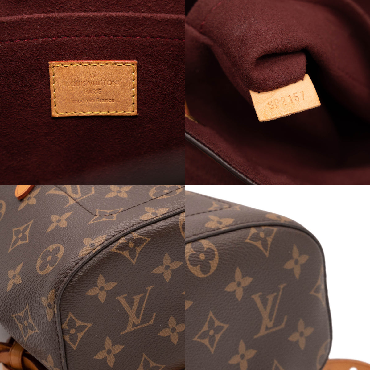 louis vuitton backpack montsouris monogram nm brown Louis Vuitton Monogram Montsouris NM Backpack