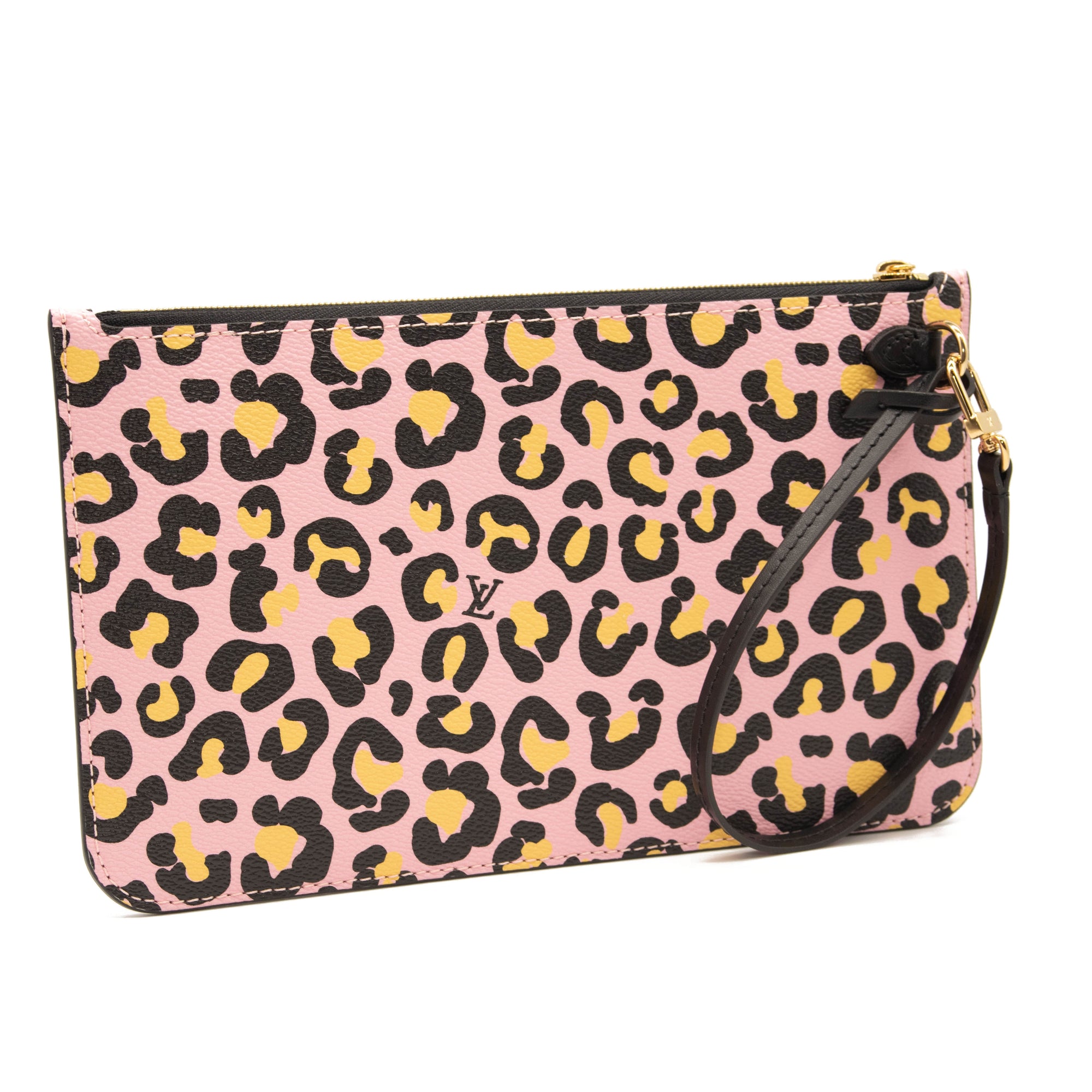 Louis Vuitton Monogram Giant Wild At Heart Neverfull MM Pochette Black