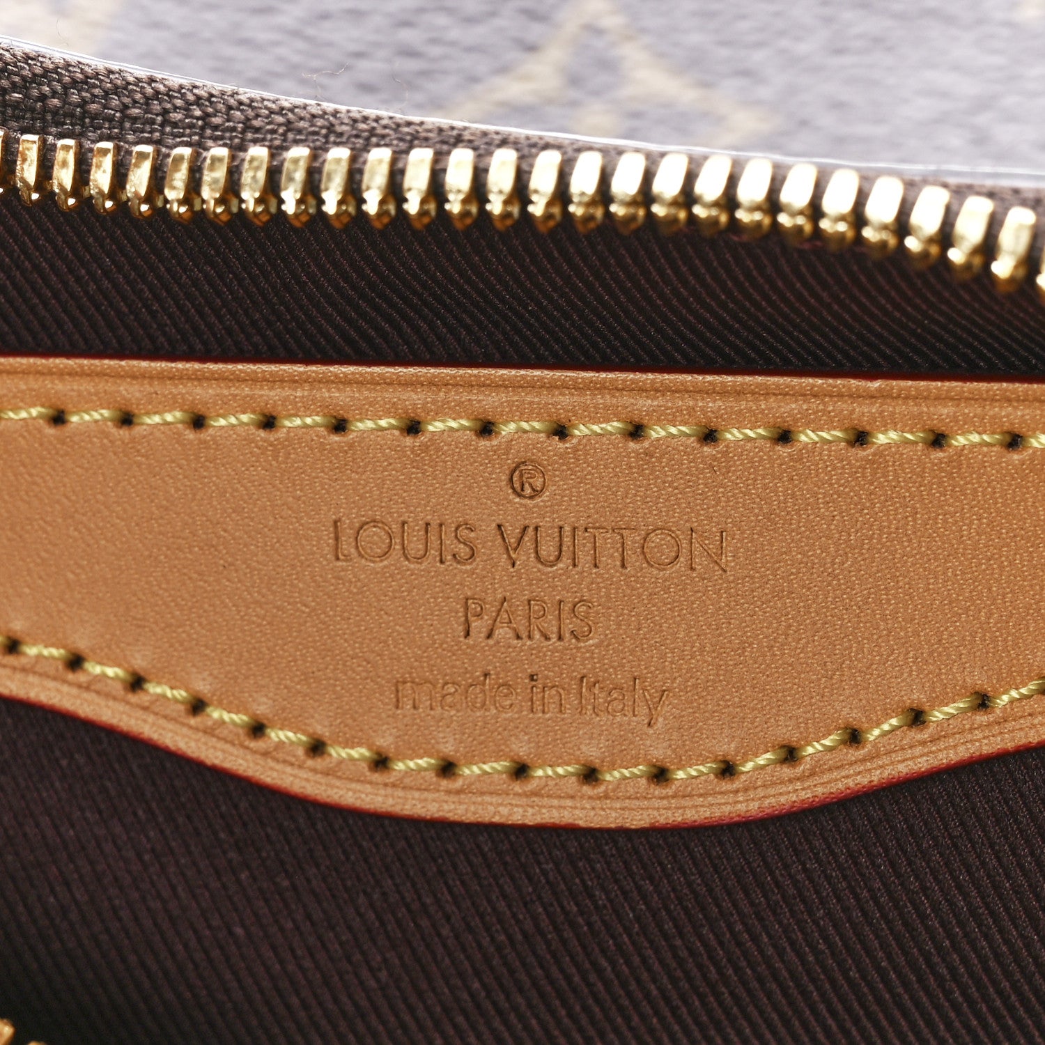 Louis Vuitton Boulogne NM in Monogram & Natural Calfskin - SOLD