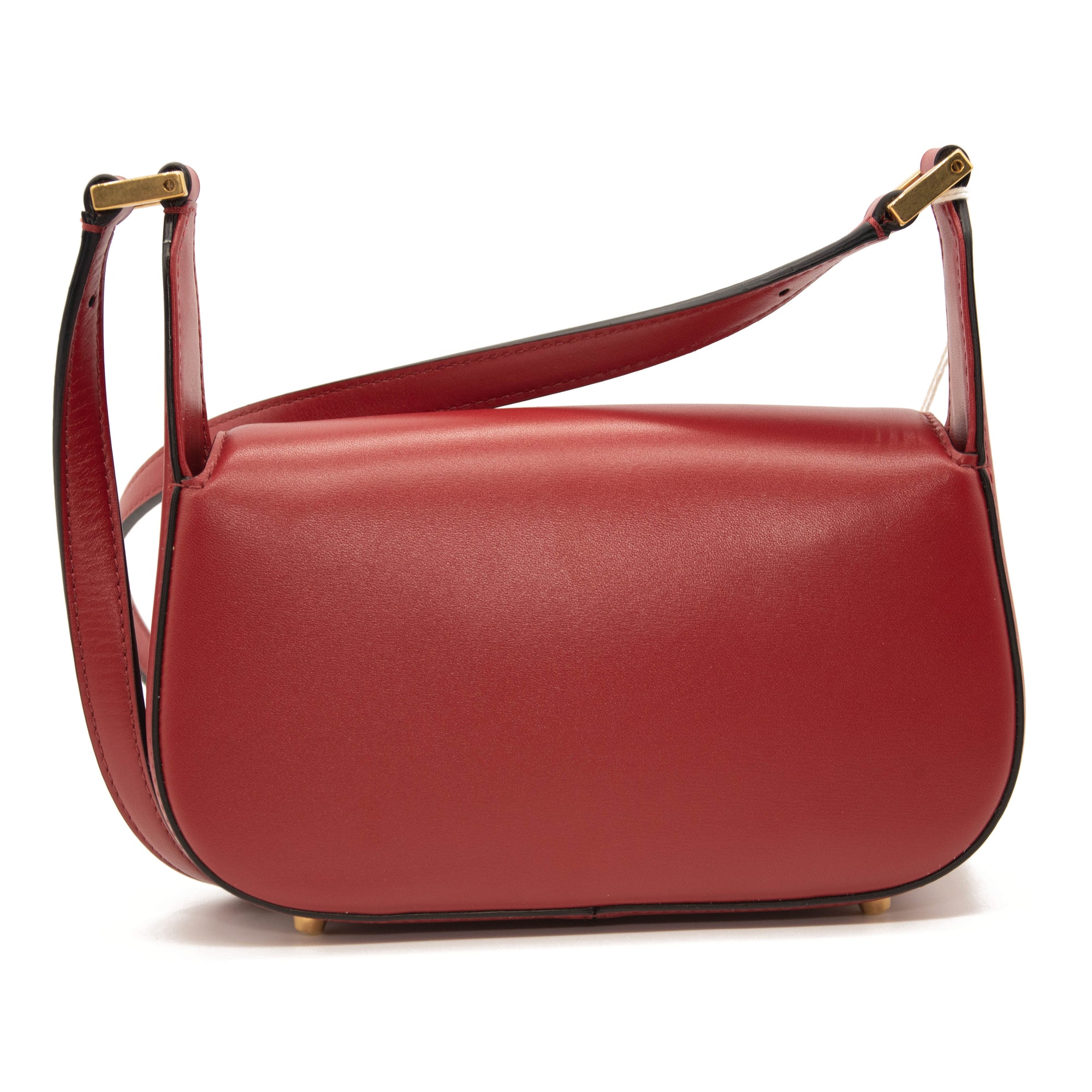 Valentino Garavani Small VLOGO Chain Leather Shoulder Bag