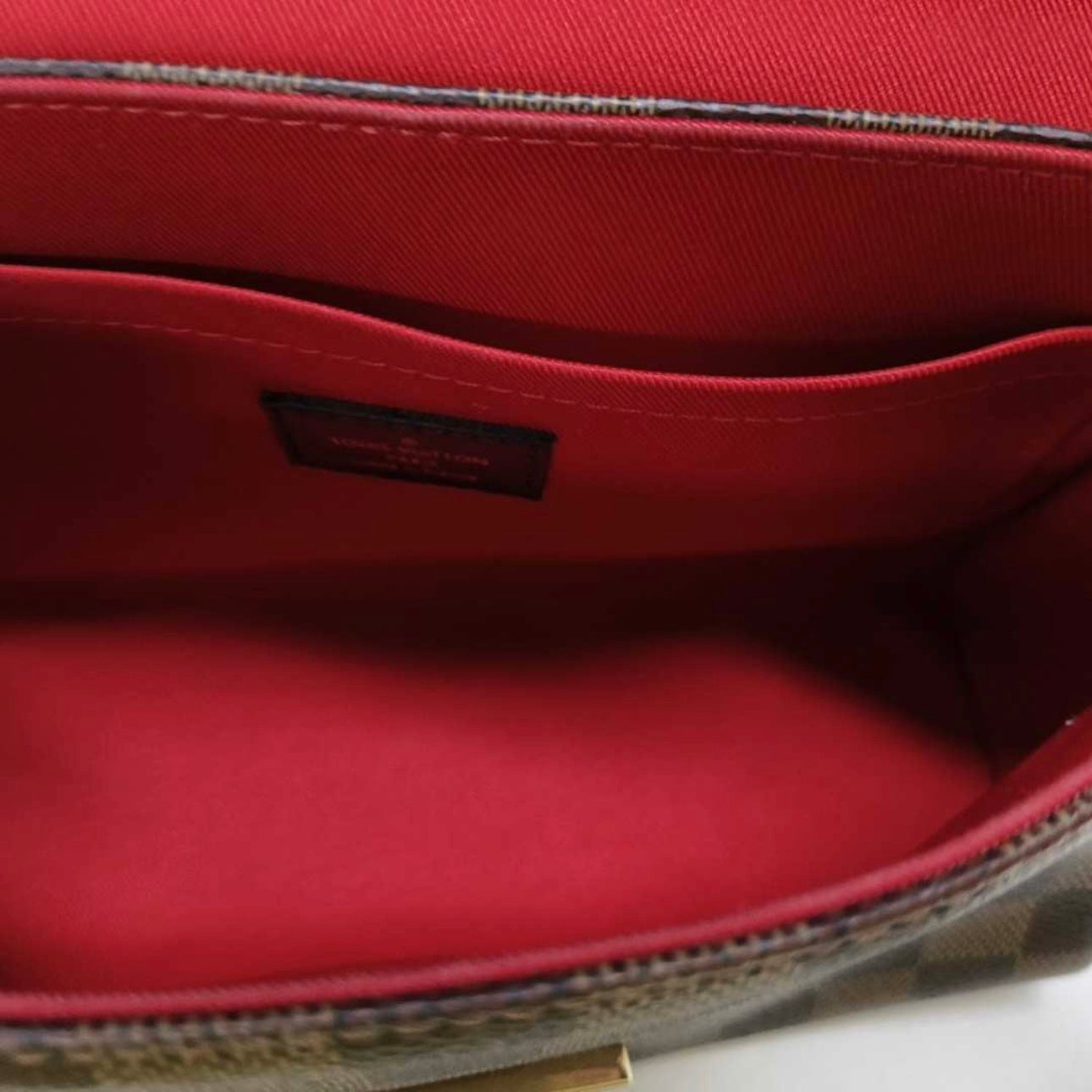 Used LOUIS VUITTON Damier Ebene Croisette