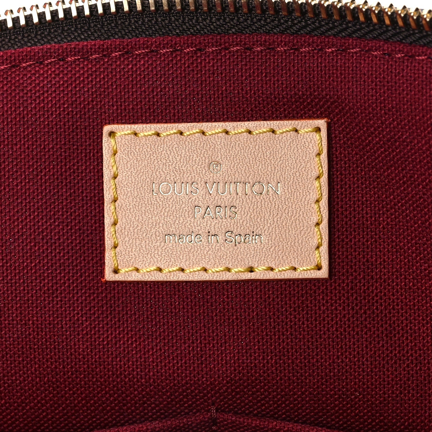 Louis Vuitton LV Petit Palais tote bag Brown Leather ref.492200 - Joli  Closet