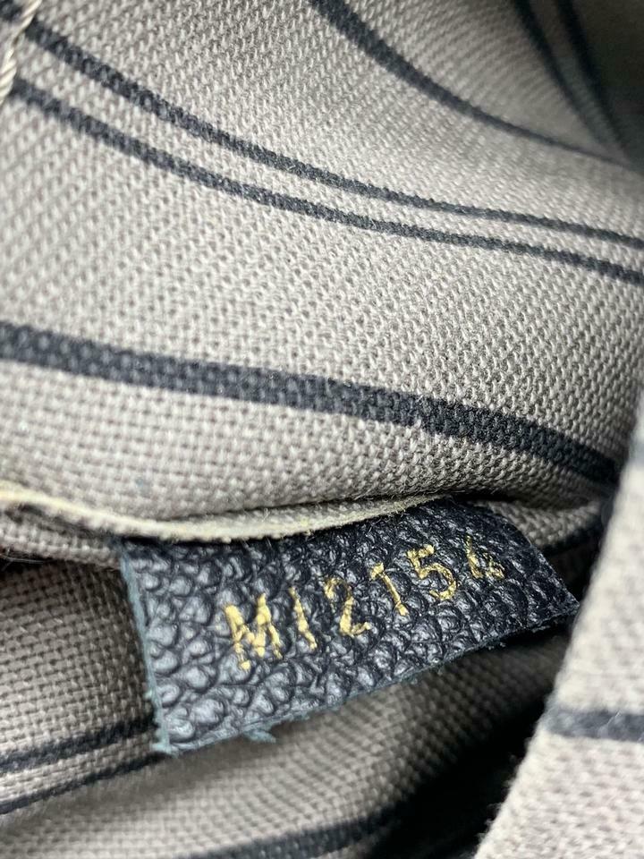 Louis Vuitton Montaigne Black Monogram Empreinte Leather Shoulder Bag