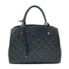 Louis Vuitton Montaigne Black Monogram Empreinte Leather Shoulder Bag