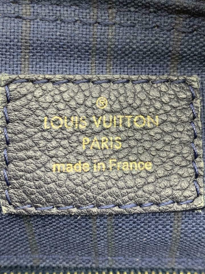 Louis Vuitton Speedy Bandouliere 25 Infini Blue Monogram Empreinte Leather