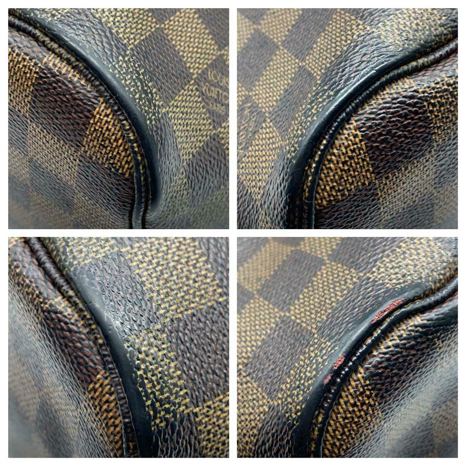 Louis Vuitton Neverfull Mm Brown Damier Ébène Canvas Tote