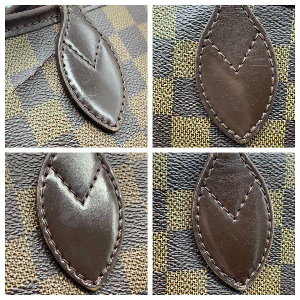 Louis Vuitton Neverfull Mm Brown Damier Ébène Canvas Tote