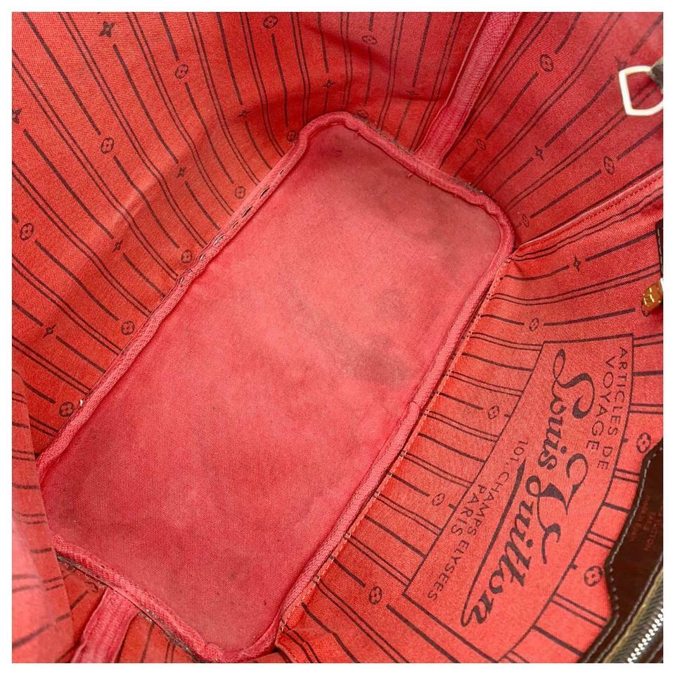 Louis Vuitton Neverfull Mm Brown Damier Ébène Canvas Tote