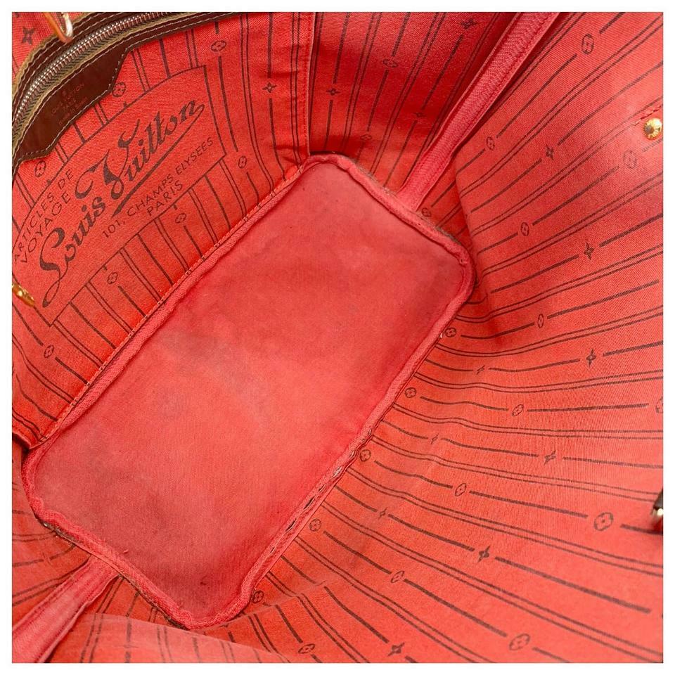 Louis Vuitton Neverfull Mm Brown Damier Ébène Canvas Tote