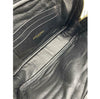 Saint Laurent Camera Lou Grain De Poudre Matelasse Monogram Mini Black Leather Shoulder Bag