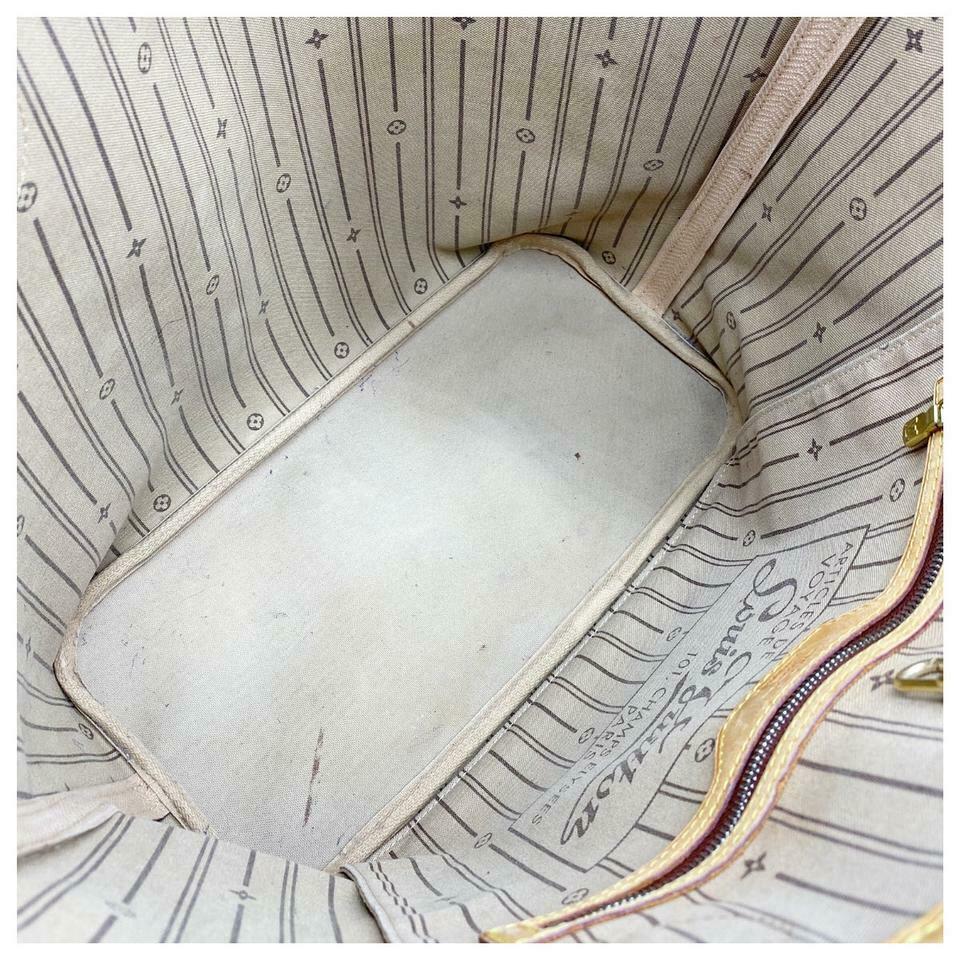 Louis Vuitton Neverfull Bag Mm Brown Monogram Canvas Tote