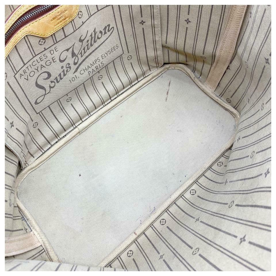 Louis Vuitton Neverfull Bag Mm Brown Monogram Canvas Tote
