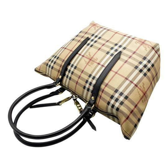 Burberry Kennedy Small Vintage Check Barrel Bag in Brown