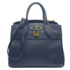Louis Vuitton City Steamer Hand M53028 Pm Black Leather Shoulder Bag