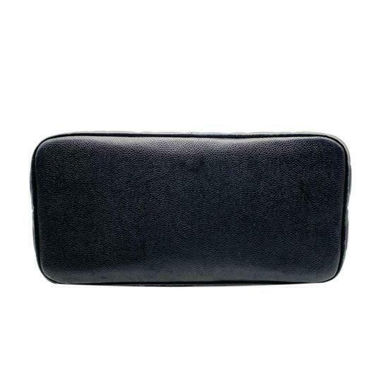 Chanel Medallion Caviar Black Leather Tote