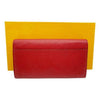 Louis Vuitton Red Long Portefeuille Sarah Reds Monogram Empreinte Wallet