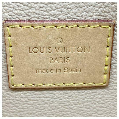 Louis Vuitton Pochette Cosmetic Azur Damie White Canvas Clutch