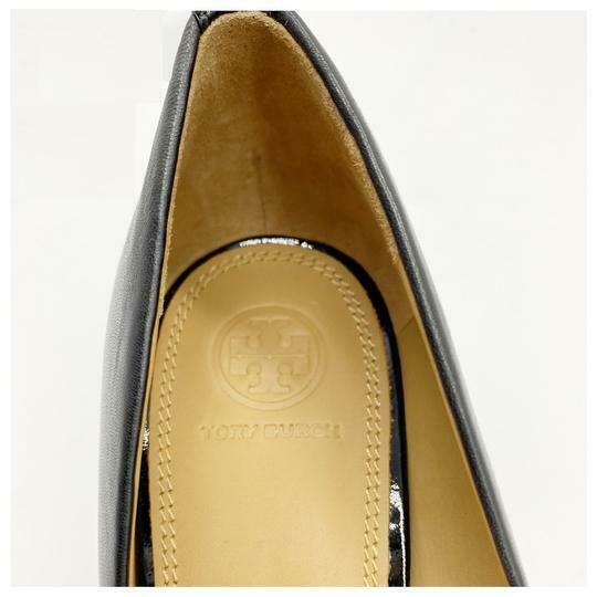 Tory Burch Black Everly Cap Toe Pumps