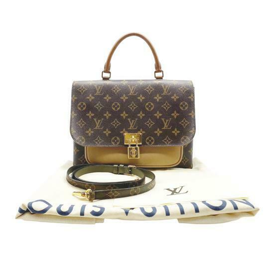 Louis Vuitton Marignan Brown Monogram Canvas Cross Body Bag