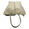 Chloé Vick Grey Beige Leather Tote