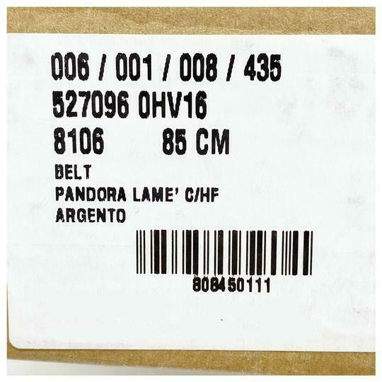 Saint Laurent Camera Bag Lou Monogram Silver Leather Satchel