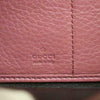 Gucci Pink Soho Pebbled Calfskin Zip Around Wallet