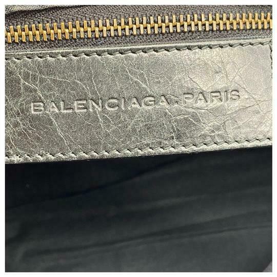 Balenciaga Classic City Black Leather Shoulder Bag